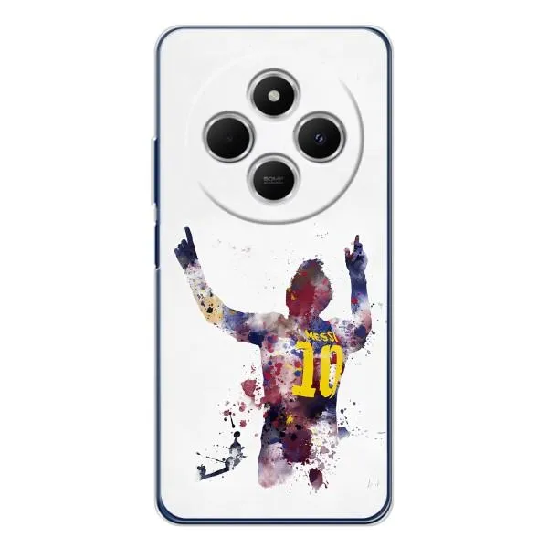 Чехол с принтом «Messi Barca» для Xiaomi POCO M7