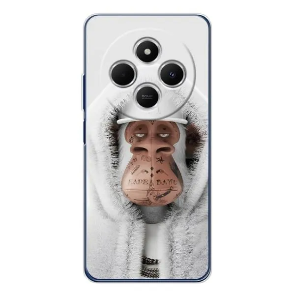 Чехол с принтом «обезьяна NFT в тату» для Xiaomi POCO M7