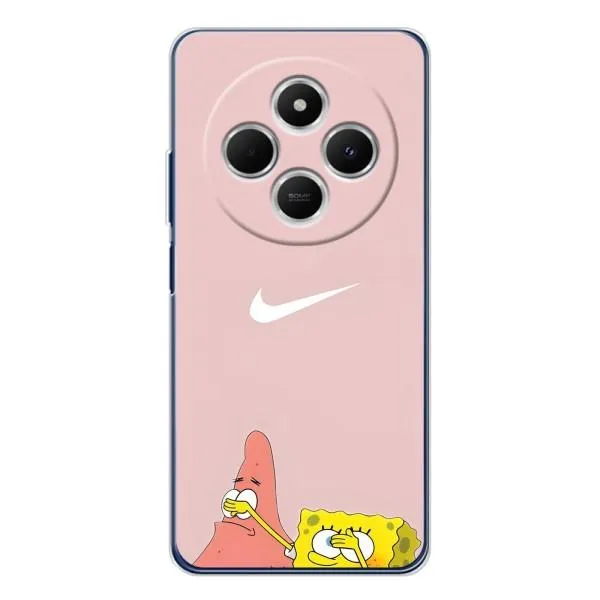 Чохол з принтом «Патрік і Губка» для Xiaomi POCO M7