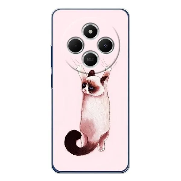 Чохол з принтом «Котик падає» для Xiaomi POCO M7
