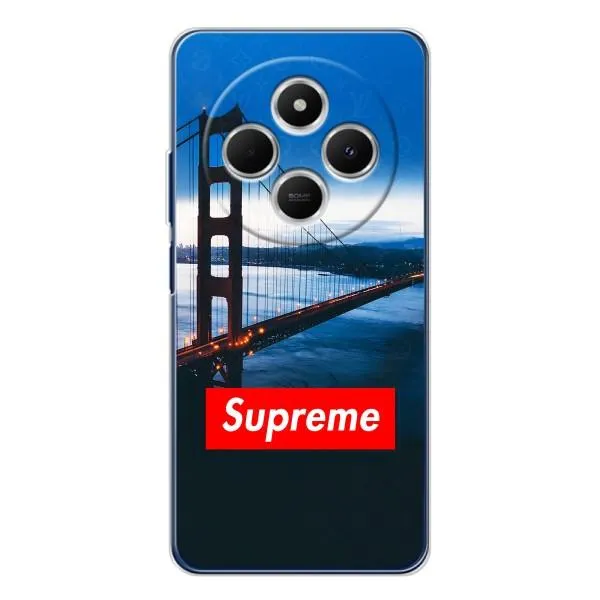 Чохол з принтом «Стиль Supreme» для Xiaomi POCO M7