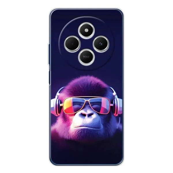Чехол с принтом «Стильная обезьяна» для Xiaomi POCO M7