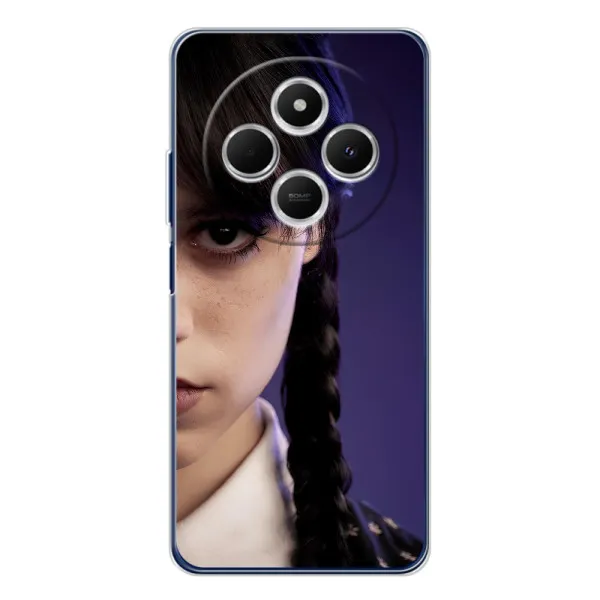 Чохол з принтом «Загадковий погляд Венздей» для Xiaomi POCO M7 Чохол з принтом «Загадковий погляд Венздей» для Xiaomi POCO M7