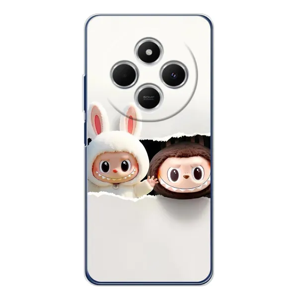 Чохол з принтом «Лабубу» для Xiaomi POCO M7