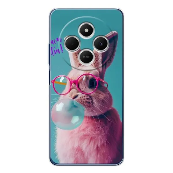 Чехол с принтом «Кролик в очках» для Xiaomi POCO M7