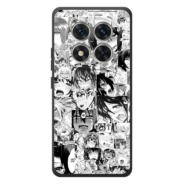 Чохол з принтом «Ahegao manga» для Xiaomi Poco M8 Pro