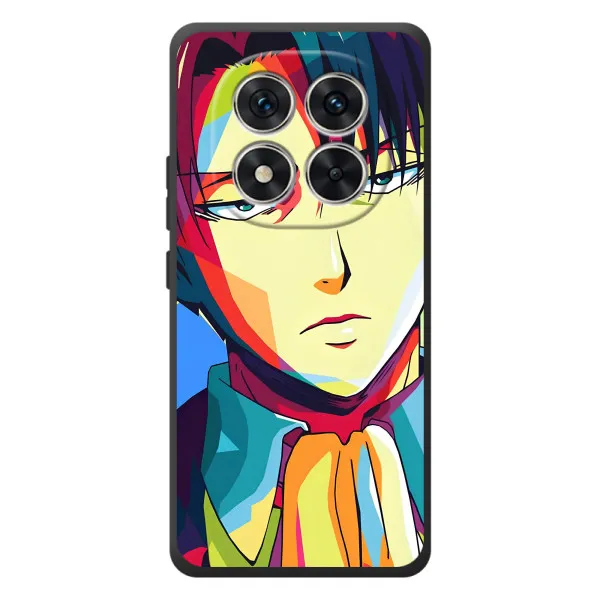 Чохол з принтом «Леві Аккерман» для Xiaomi Poco M8 Pro