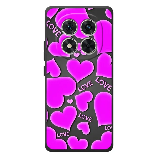 Чехол с принтом «Pink hearts» для Xiaomi Poco M8 Pro Чехол с принтом «Pink hearts» для Xiaomi Poco M8 Pro