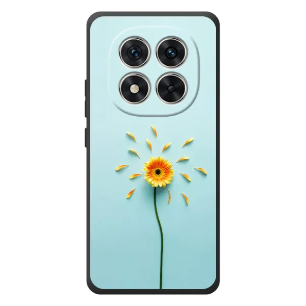 Чехол с принтом «Желтый цветок» для Xiaomi Poco M8 Pro