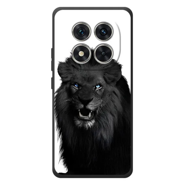 Чехол с принтом «Черный ЛЕВ» для Xiaomi Poco M8 Pro