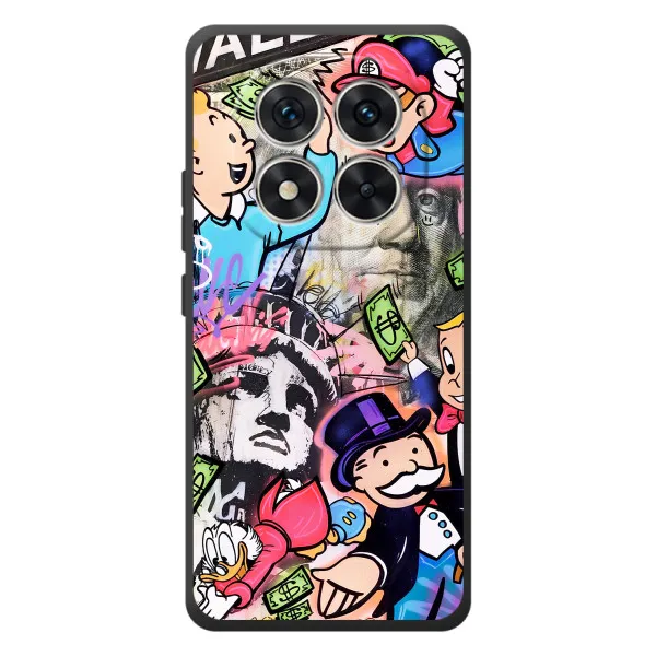 Чехол с принтом «Monopoly man» для Xiaomi Poco M8 Pro
