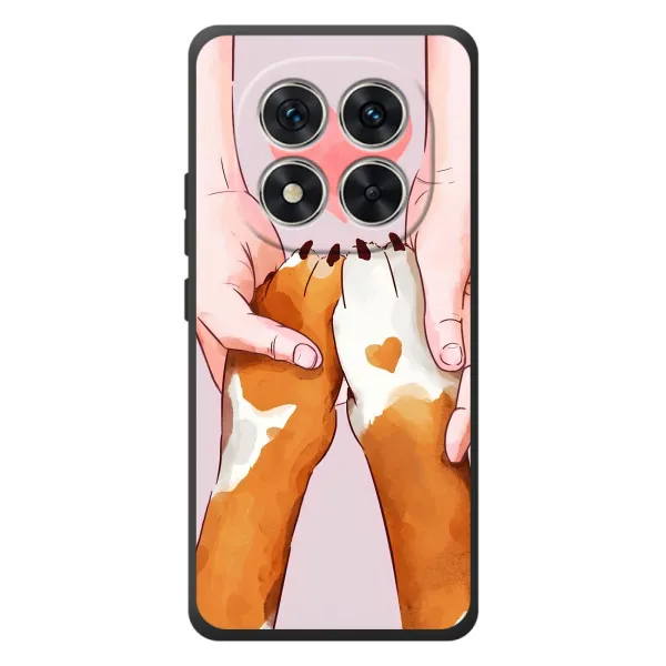 Чохол з принтом «Любовь до собак» для Xiaomi Poco M8 Pro