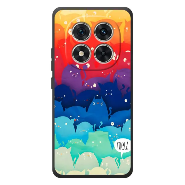 Чохол з принтом «Mew» для Xiaomi Poco M8 Pro