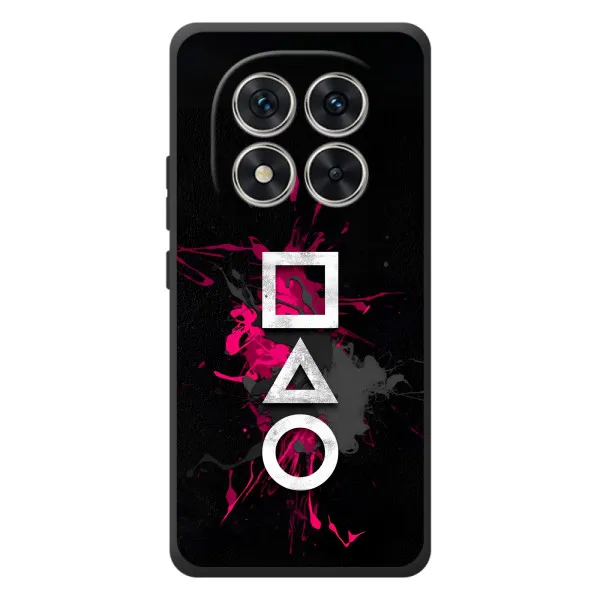 Чехол с принтом «Символы Игра кальмара» для Xiaomi Poco M8 Pro Чехол с принтом «Символы Игра кальмара» для Xiaomi Poco M8 Pro