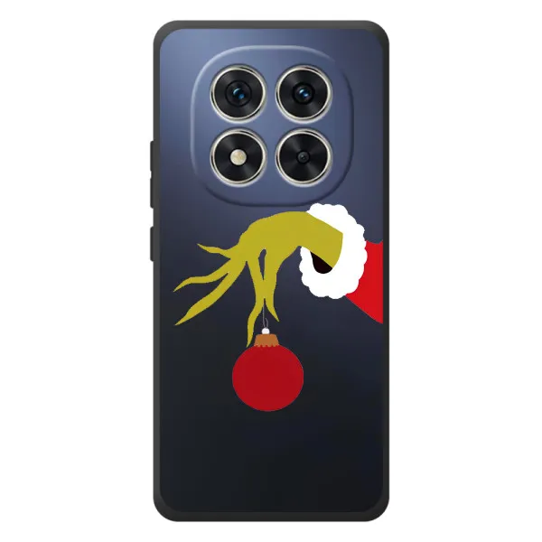 Чехол с принтом «Гринч с игрушкой» для Xiaomi Poco M8 Pro
