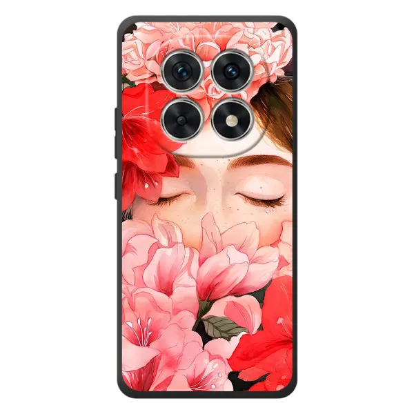 Чехол с принтом «Глаза в цветах» для Xiaomi Poco M8