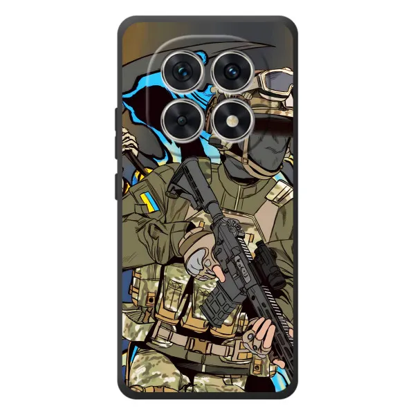 Чохол з принтом «Воїн ЗСУ» для Xiaomi Poco M8 Чохол з принтом «Воїн ЗСУ» для Xiaomi Poco M8