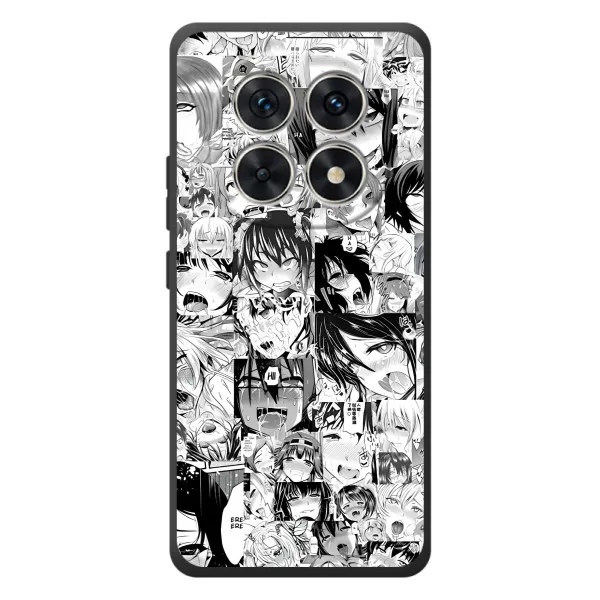 Чехол с принтом «Ahegao manga» для Xiaomi Poco M8