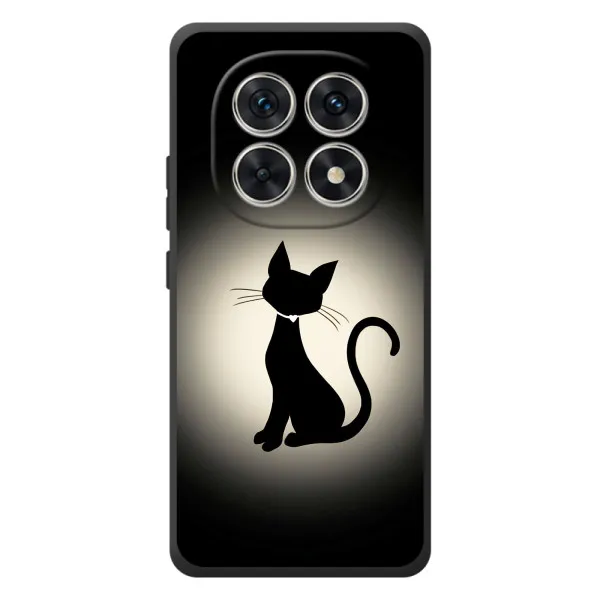 Чехол с принтом «Силуэт котика» для Xiaomi Poco M8