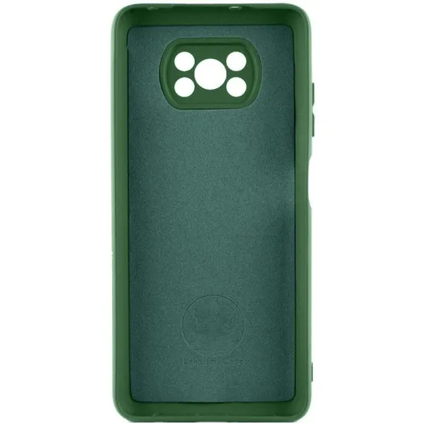 Чехол Silicone Cover Ummi Lakshmi Full Camera (AA) для Xiaomi Poco X3 NFC / Poco X3 Pro — Зеленый — фото 2