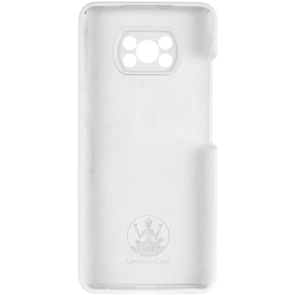 Чохол Silicone Cover Lakshmi Full Camera (AAA) для Xiaomi Poco X3 NFC / Poco X3 Pro — Білий — фото 2