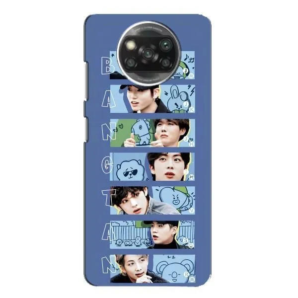 Чехол с принтом «Bangtan» для Xiaomi POCO X3 Pro Чехол с принтом «Bangtan» для Xiaomi POCO X3 Pro