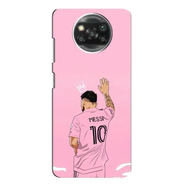 Чехол с принтом «Месси Маями» для Xiaomi POCO X3 Pro
