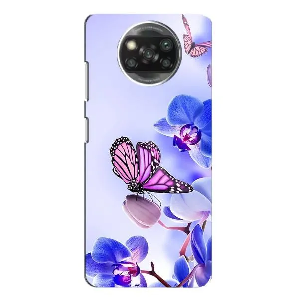 Чехол с принтом «Бабочка на цветочке» для Xiaomi POCO X3 Pro Чехол с принтом «Бабочка на цветочке» для Xiaomi POCO X3 Pro