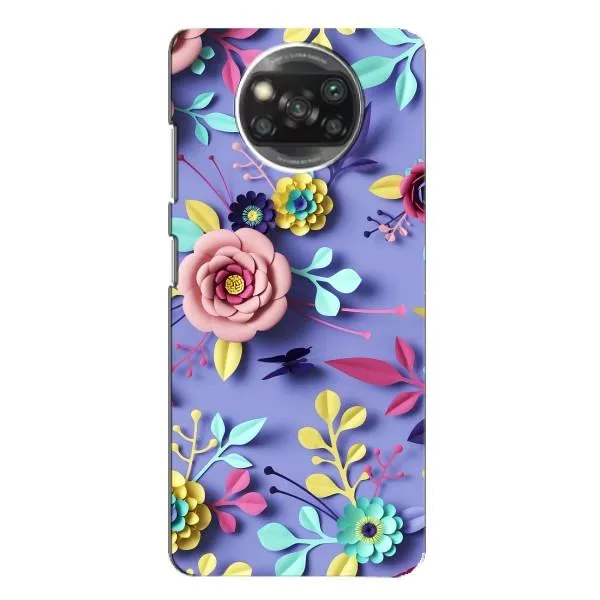 Чехол с принтом «Цветочный дизайн» для Xiaomi POCO X3 Pro Чехол с принтом «Цветочный дизайн» для Xiaomi POCO X3 Pro
