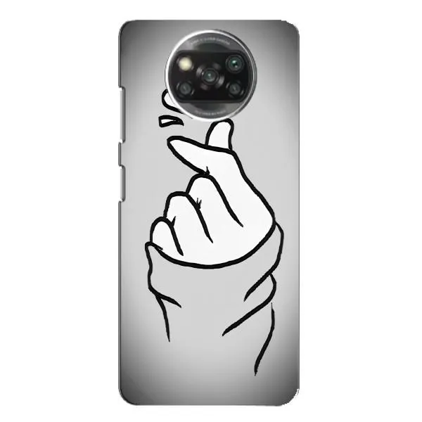 Чехол с принтом «Значок Love» для Xiaomi POCO X3 Pro Чехол с принтом «Значок Love» для Xiaomi POCO X3 Pro