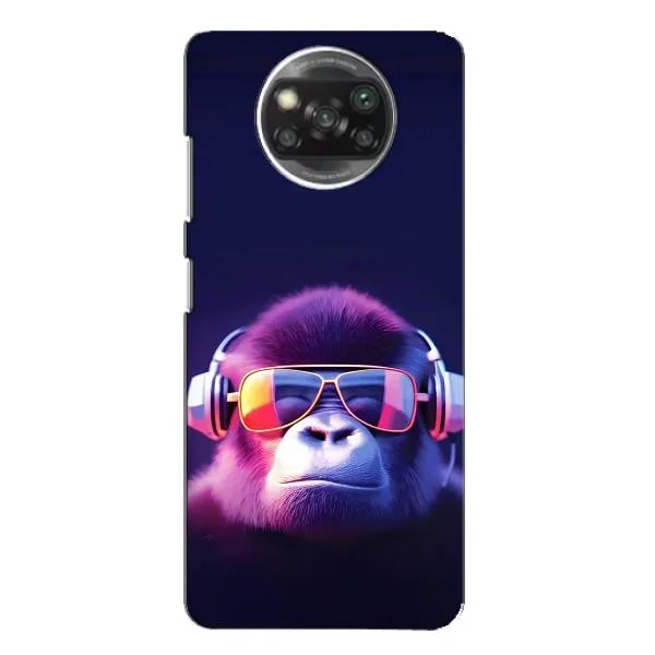 Чехол с принтом «Стильная обезьяна» для Xiaomi POCO X3 Pro Чехол с принтом «Стильная обезьяна» для Xiaomi POCO X3 Pro