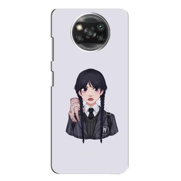 Чехол с принтом «Уэнздей и Вещь» для Xiaomi POCO X3 Pro