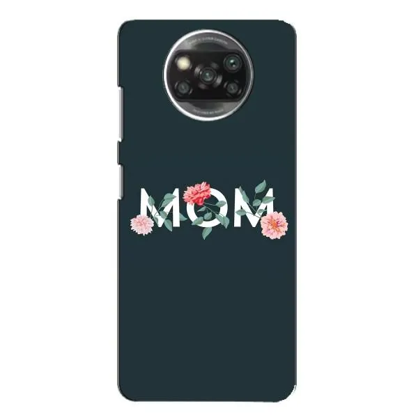 Чехол с принтом «Mom дизайн» для Xiaomi POCO X3 Pro