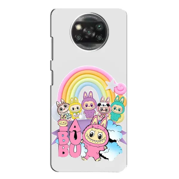 Чехол с принтом «Фон Лабубу» для Xiaomi POCO X3 Pro Чехол с принтом «Фон Лабубу» для Xiaomi POCO X3 Pro