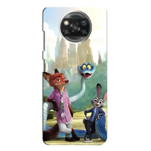Чехол с принтом «Герои мультфильма Зверополис» для Xiaomi POCO X3 Pro Чехол с принтом «Герои мультфильма Зверополис» для Xiaomi POCO X3 Pro