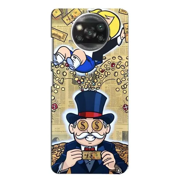 Чехол с принтом «Монополия Мен» для Xiaomi POCO X3 Pro
