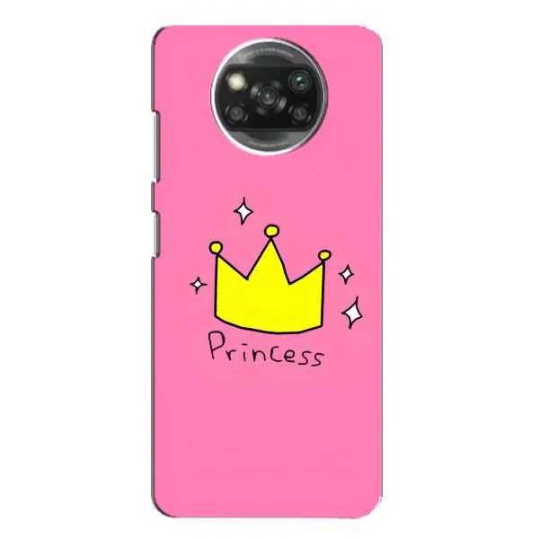 Чохол з принтом «Princess» для Xiaomi POCO X3