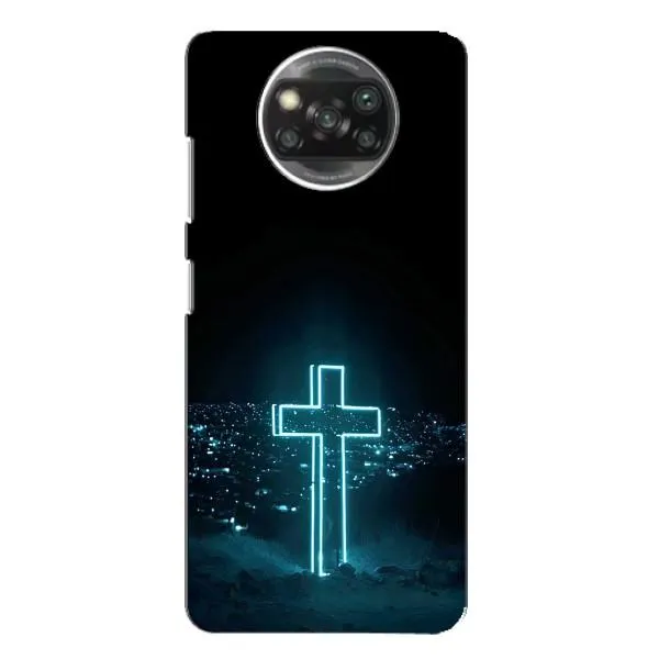 Чехол с принтом «Крест и город» для Xiaomi POCO X3