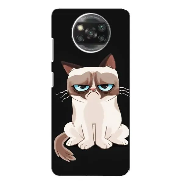 Чехол с принтом «Грустный кот» для Xiaomi POCO X3