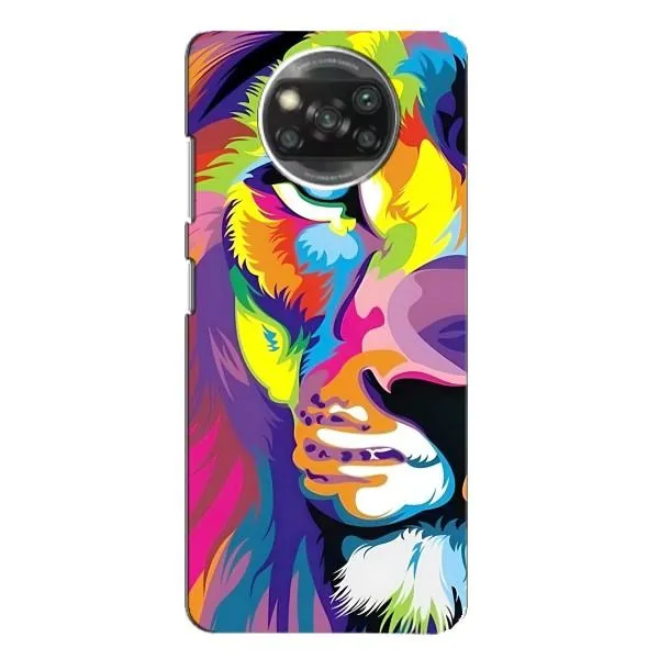 Чехол с принтом «Яркий Лев» для Xiaomi POCO X3