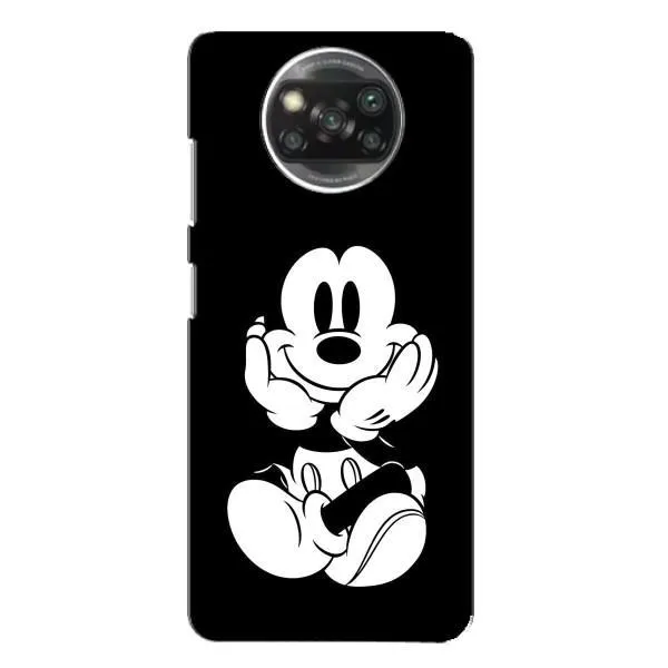Чехол с принтом «Микки на черном» для Xiaomi POCO X3