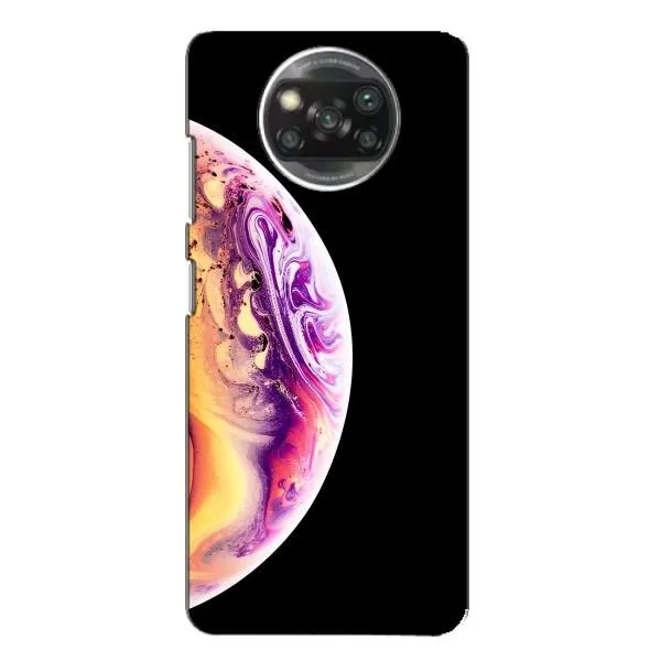 Чехол с принтом «Планета Айфон» для Xiaomi POCO X3