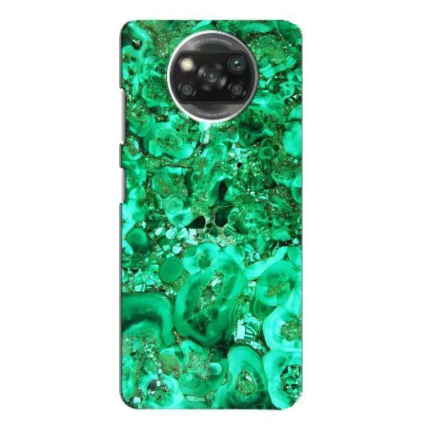 Чохол з принтом «Салатовий Мрамор» для Xiaomi POCO X3