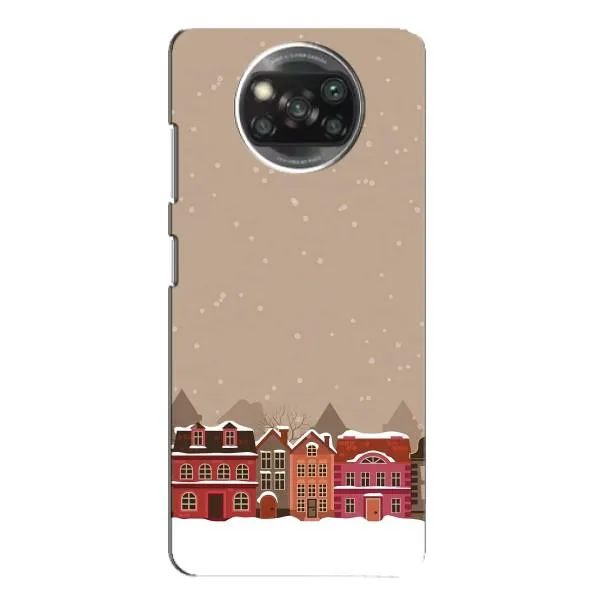 Чехол с принтом «Зимний город» для Xiaomi POCO X3