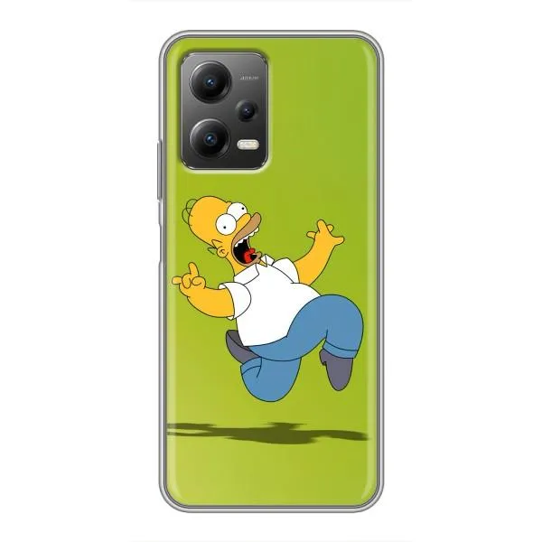 Чехол с принтом «Гомер Симпсон» для Xiaomi POCO X5 (5G)