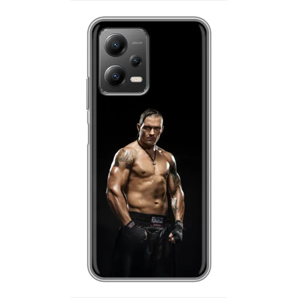 Чехол с принтом «Чемпион Александр Усик» для Xiaomi POCO X5 (5G)