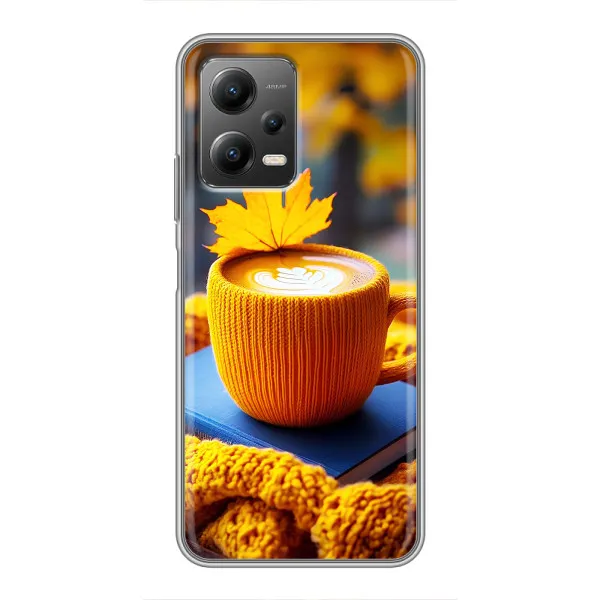 Чехол с принтом «Кофе на желтом пледе» для Xiaomi POCO X5 (5G) Чехол с принтом «Кофе на желтом пледе» для Xiaomi POCO X5 (5G)