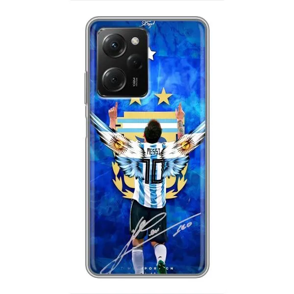 Чехол с принтом «Месси Аргентина» для Xiaomi POCO X5 Pro (5G)