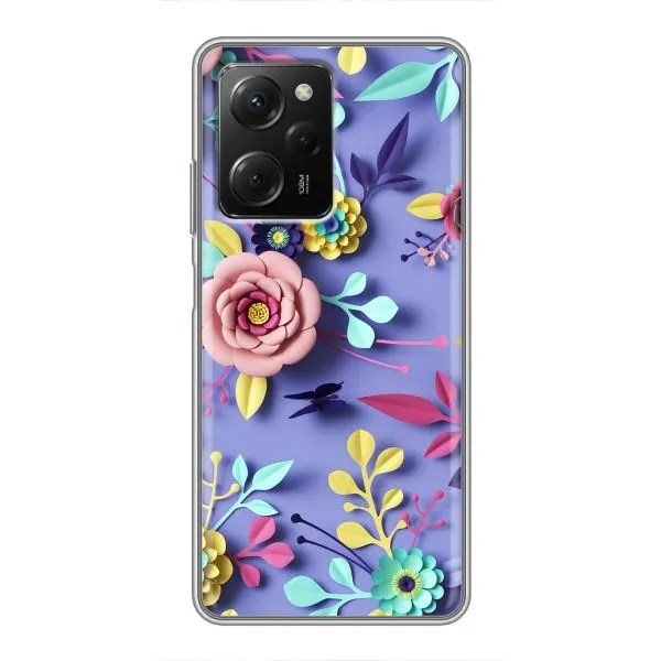 Чехол с принтом «Цветочный дизайн» для Xiaomi POCO X5 Pro (5G) Чехол с принтом «Цветочный дизайн» для Xiaomi POCO X5 Pro (5G)