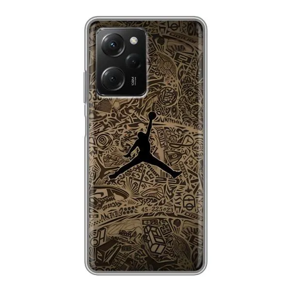 Чехол с принтом «Logo Jordan» для Xiaomi POCO X5 Pro (5G)